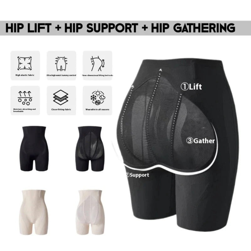 High-Waisted Butt-Lifting Shaping Shorts