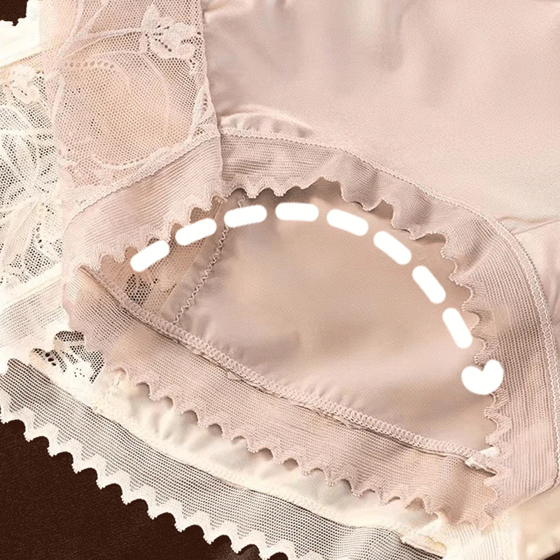 š„Buy 1 Get 1 Freeā³Women's Ice Silk Seamless Lace Bow Knot Panties
