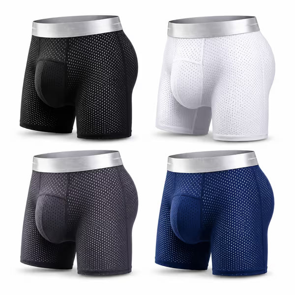 🏆45K+ SOLD 🔥2026 HOT SALE AirSorb™ Premium All-Day Comfort IceSilk Mesh Men's Boxer