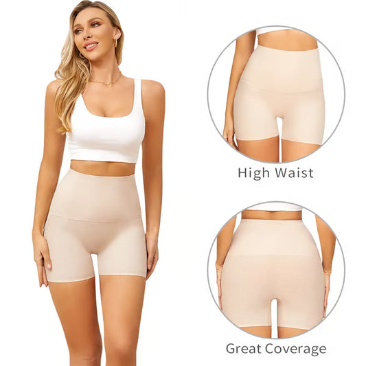 🌸Women's High Waist Full Coverage Panties, Smooth Seamless Breathable Underwear
