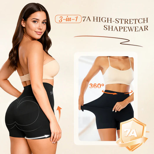 2026 New🌸Buy 2 Get 2 Free🌸Women's High-Waisted Ice Silk Tummy Control and Butt Lift Underwear