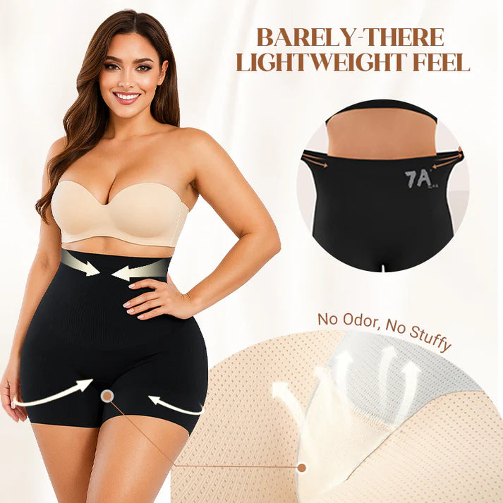 2026 New🌸Buy 2 Get 2 Free🌸Women's High-Waisted Ice Silk Tummy Control and Butt Lift Underwear