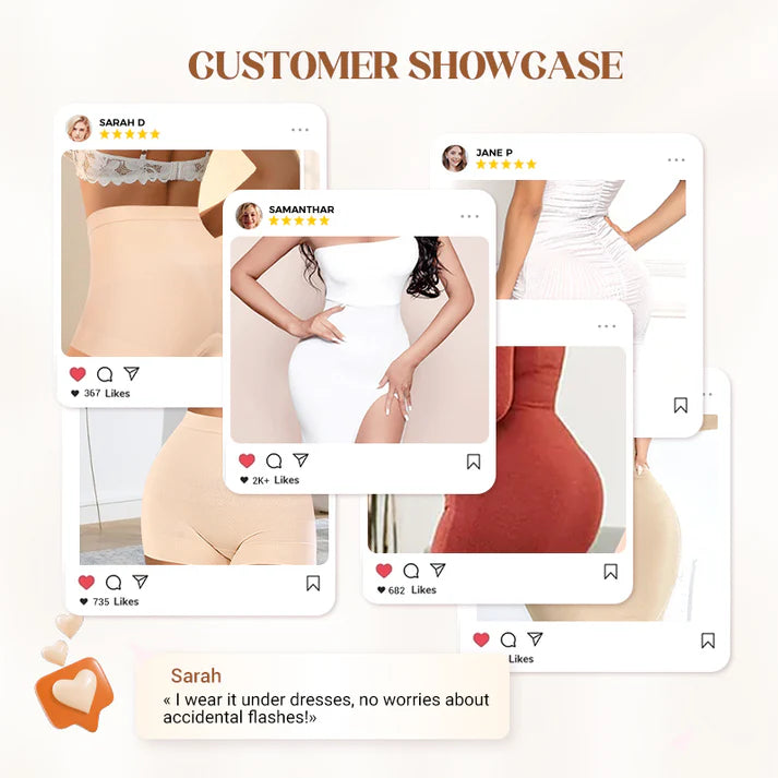 2026 New🌸Buy 2 Get 2 Free🌸Women's High-Waisted Ice Silk Tummy Control and Butt Lift Underwear