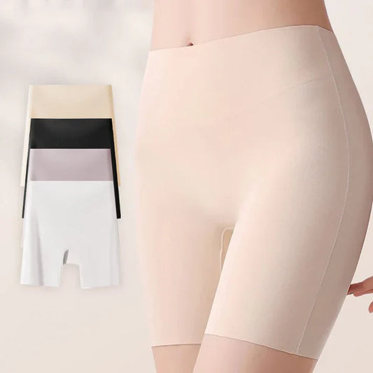 🔥New Hot Selling❤️‍🔥 Women High-Waist Ice Silk Underwear with Tummy-Control & Hip-Lifting
