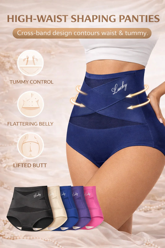 2026 New🌸Buy 2 Get 2 Free🌸High-Waist Tummy Control Seamless Shaping Lucky Panties