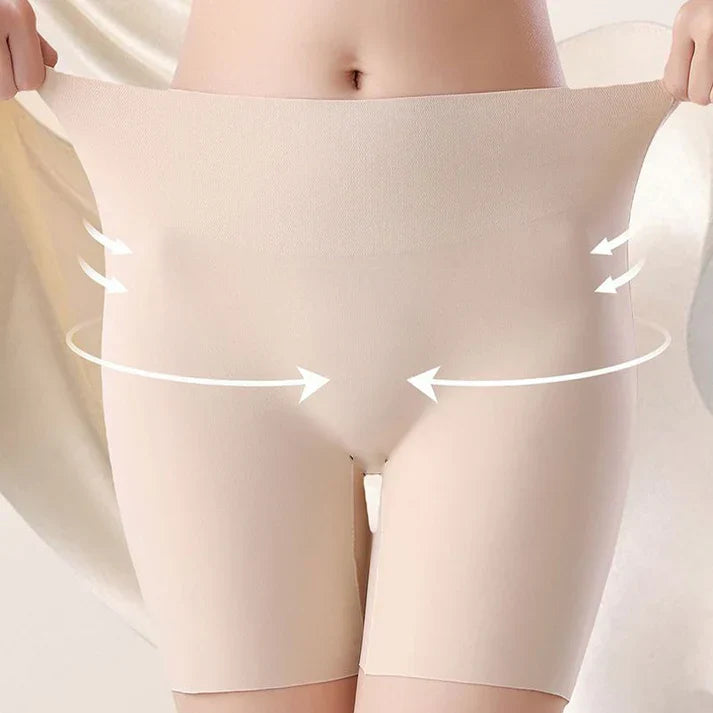 🔥New Hot Selling❤️‍🔥 Women High-Waist Ice Silk Underwear with Tummy-Control & Hip-Lifting