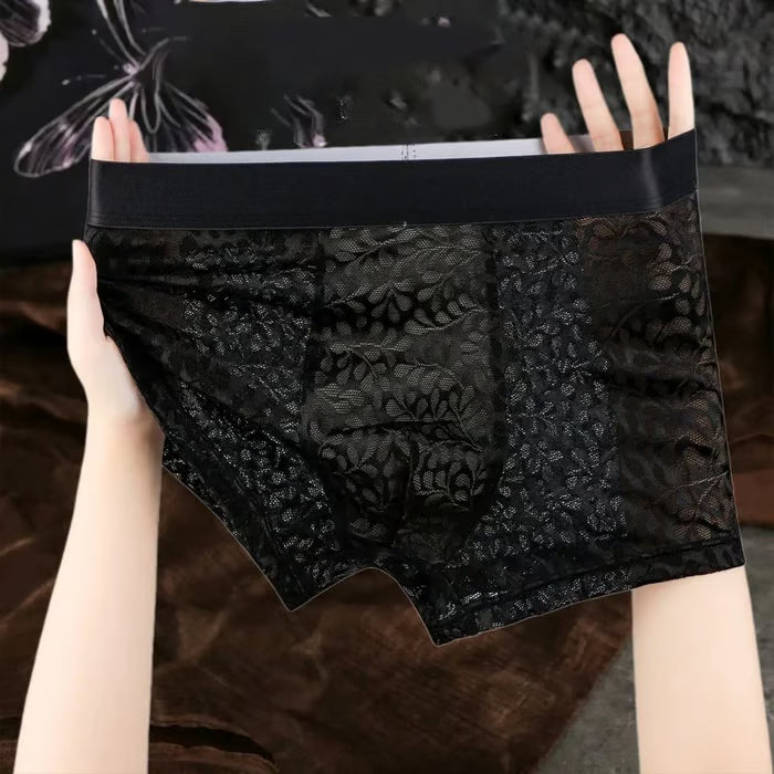 Buy 1 Get 1 Free✨Ultra-Sheer Boxer Briefs – Breathable, 3D Pouch Support & Seamless Comfort