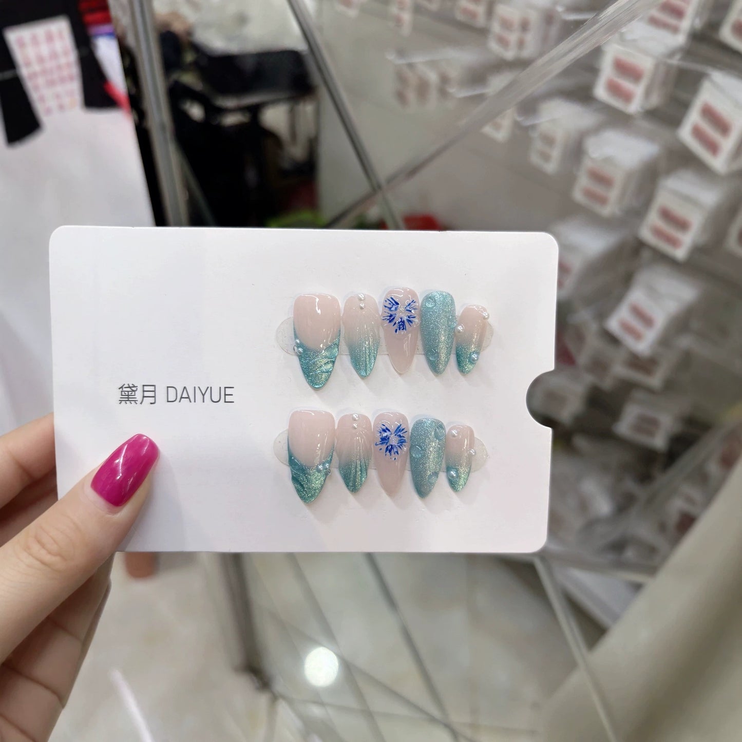 Handmade wearable jewelry. Spring/Summer collection. Decorative and three-dimensional relief design. B398. Ocean pearl. Pure erotic atmosphere. European style.