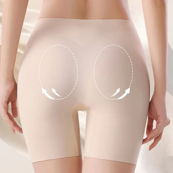 🔥New Hot Selling❤️‍🔥 Women High-Waist Ice Silk Underwear with Tummy-Control & Hip-Lifting
