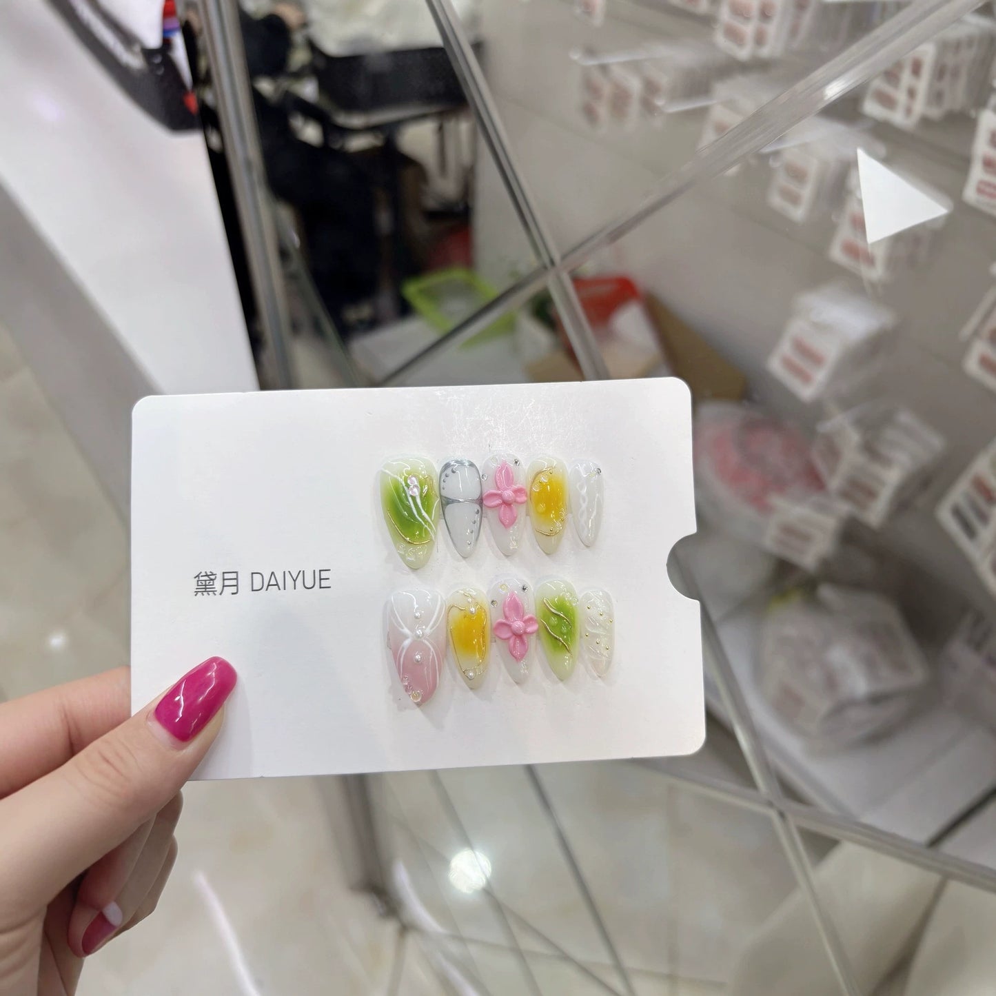 Nizi Pure Handmade Wearing Armor Spring/Summer Decorative Three-Dimensional Relief B396 Fresh Colorful Intense Erotic Atmosphere European Style