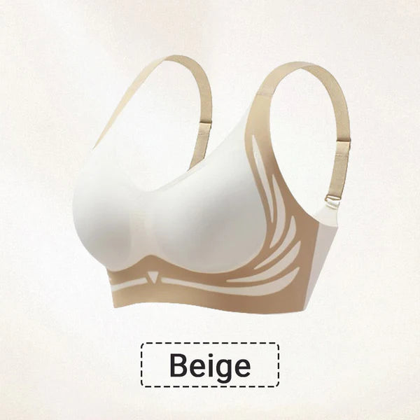 ☁️Zero-Gravity Comfort Bra: Seamless, Side-Control & Airflow Push-Up