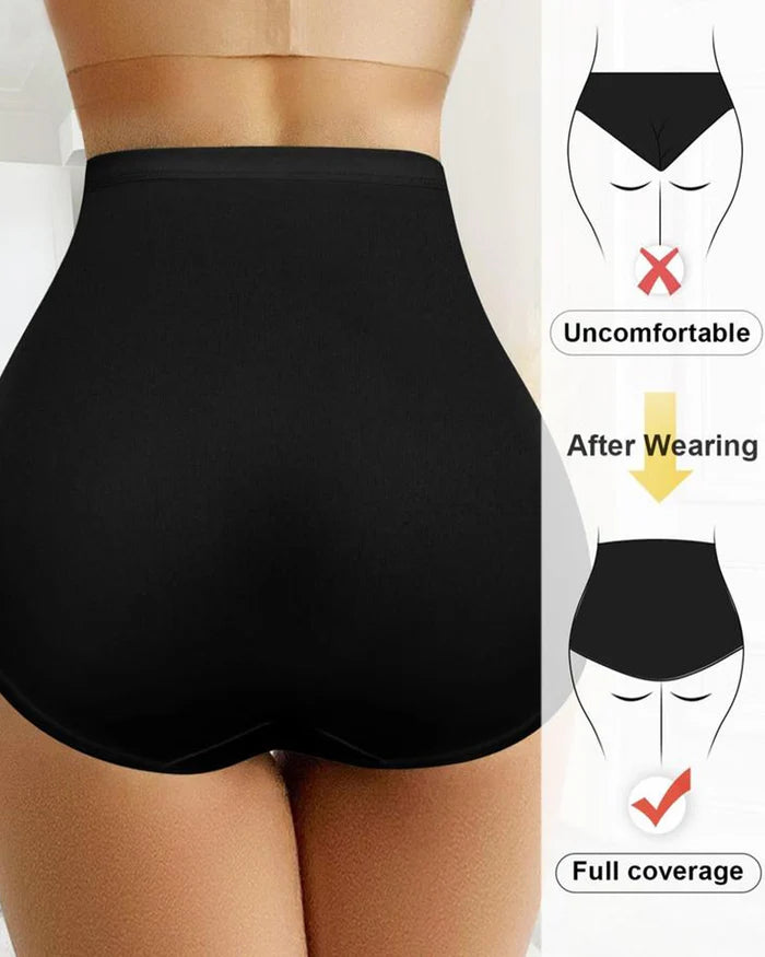 2026 New🌸Buy 2 Get 1 Free🌸High Waist Tummy Control Breathable Mesh Cross Seamless Hip Lifting Briefs