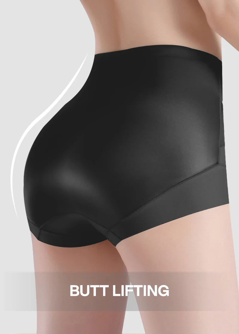 High-Waist Cross Compression Shaping Panties (6 Pieces)