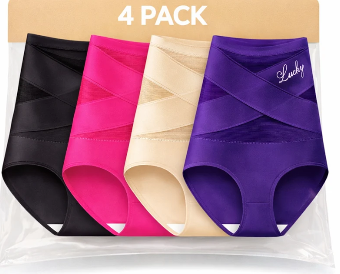 2026 New🌸Buy 2 Get 2 Free🌸High-Waist Tummy Control Seamless Shaping Lucky Panties