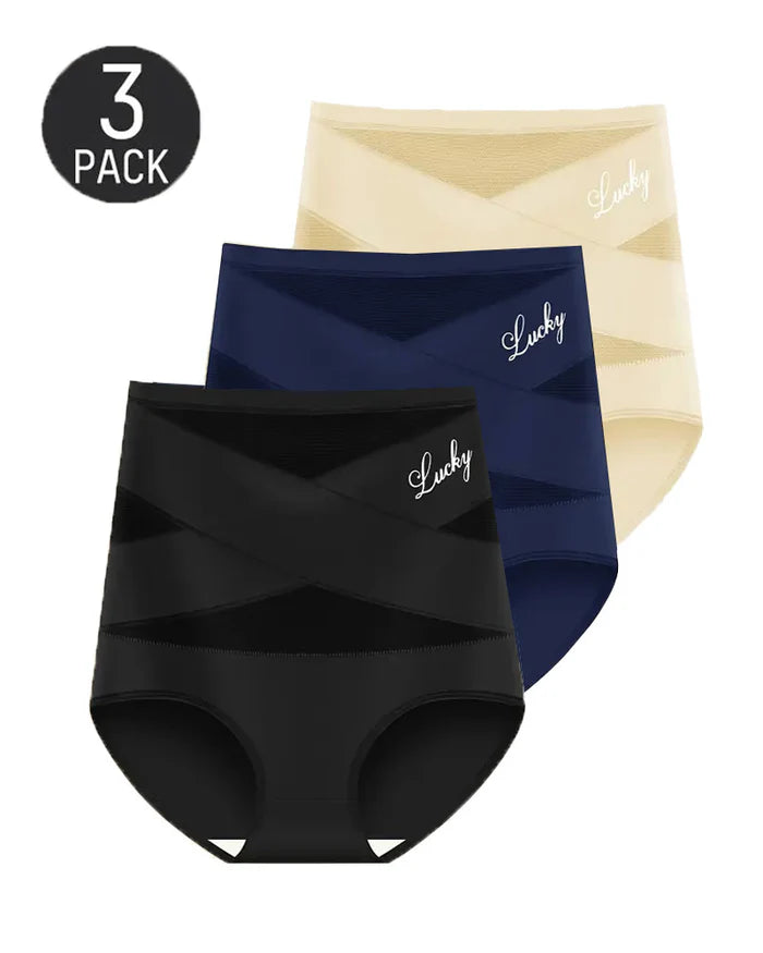 2026 New🌸Buy 1 Get 2 Free🌸High-Waist Tummy Control Seamless Shaping Lucky Panties