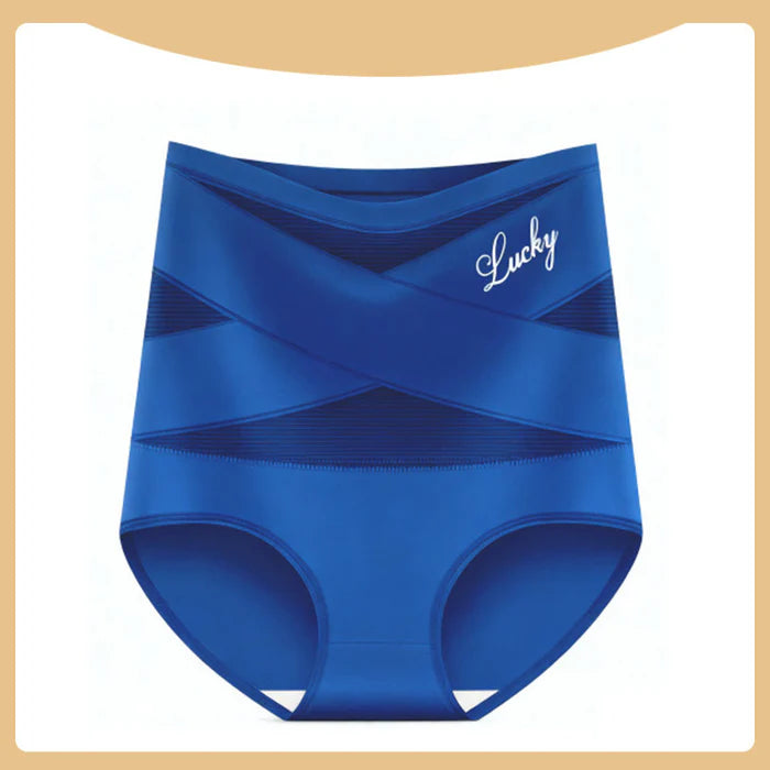 2026 New🌸Buy 2 Get 1 Free🌸High Waist Tummy Control Breathable Mesh Cross Seamless Hip Lifting Briefs