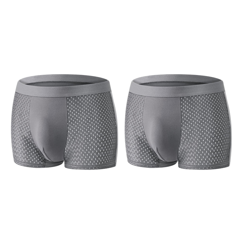 【Buy 3 Get 2 Free】-2026 HOT SALE🔥 Premium Leakproof lceSilk Mesh Men's Boxer