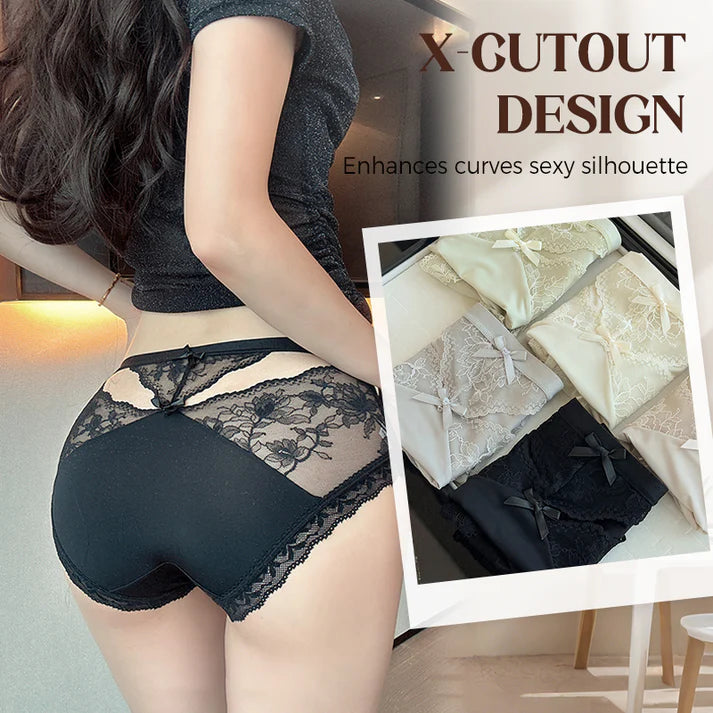 📢📢 Flash⚡ sale: ends in 3 hours! ⏰⏰ Soft lace panties for women, average size