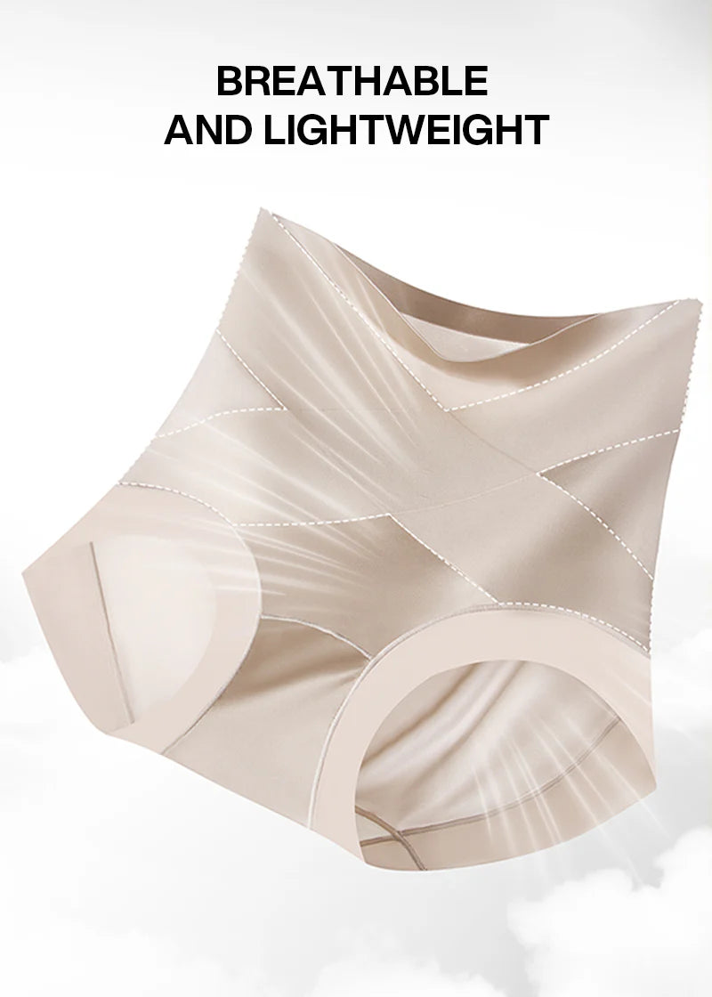 High-Waist Cross Compression Shaping Panties (6 Pieces)
