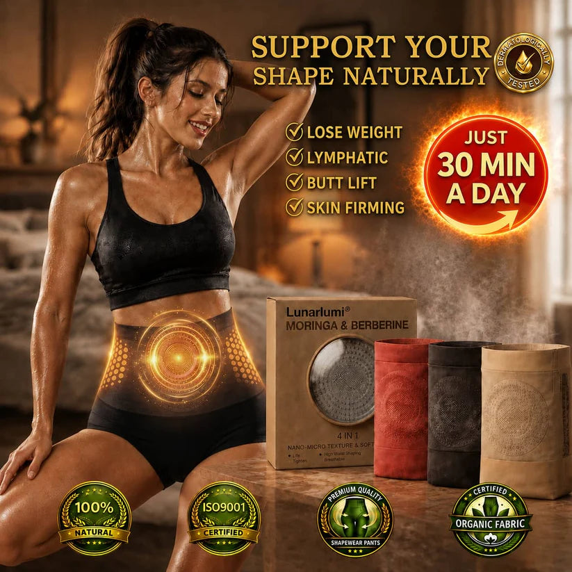 2026 Hemp and Coptisine Four-in-One Micro-Particulate Tightening Fat-Burning Shorts