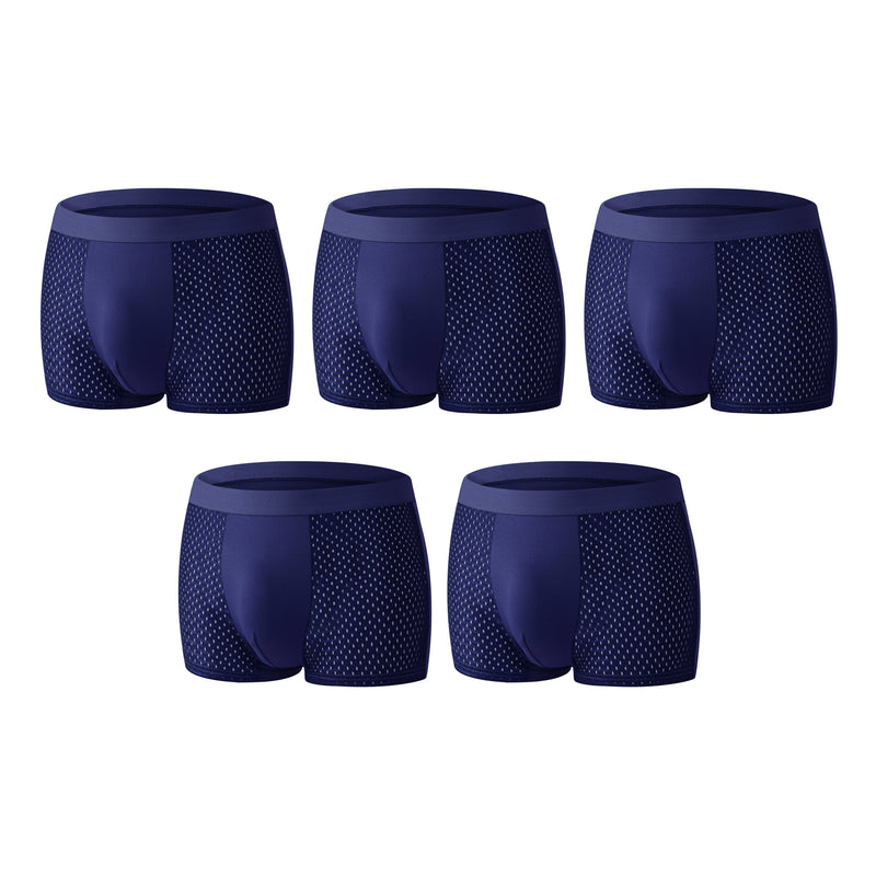 【Buy 3 Get 2 Free】-2026 HOT SALE🔥-+ Premium Leakproof lceSilk Mesh Men's Boxer
