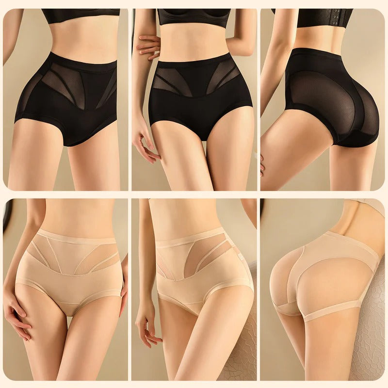 🌸Buy 3 Get 3 Free🌸-4-in-1 🔥High-Waist Breathable Shaping Panties