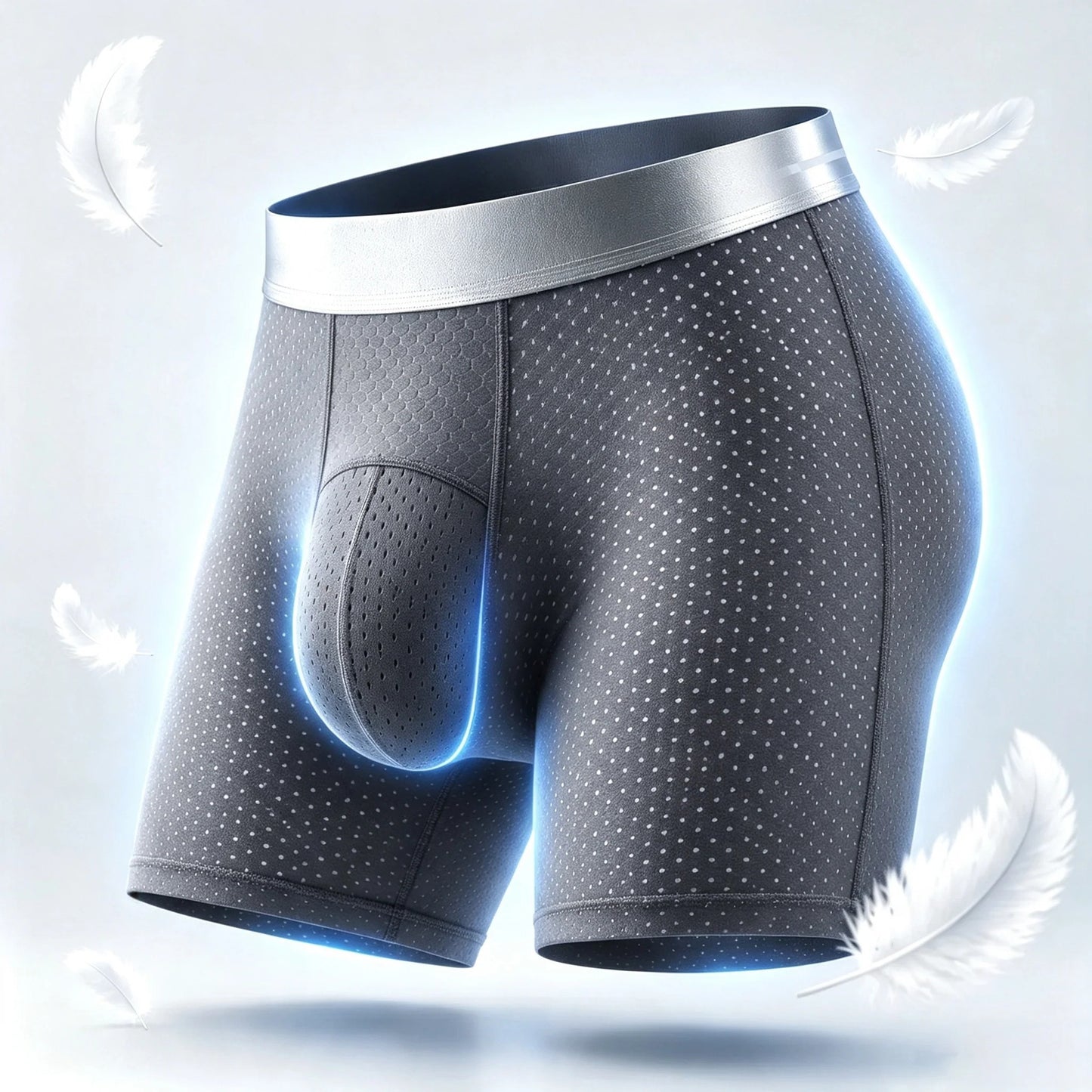 【Buy 3 Get 2 Free】-2026 HOT SALE🔥-+ Premium Leakproof lceSilk Mesh Men's Boxer