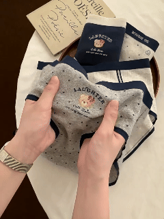 【Academy Bear】Stretch Underwear for Women, Pure Cotton Women's Triangle
