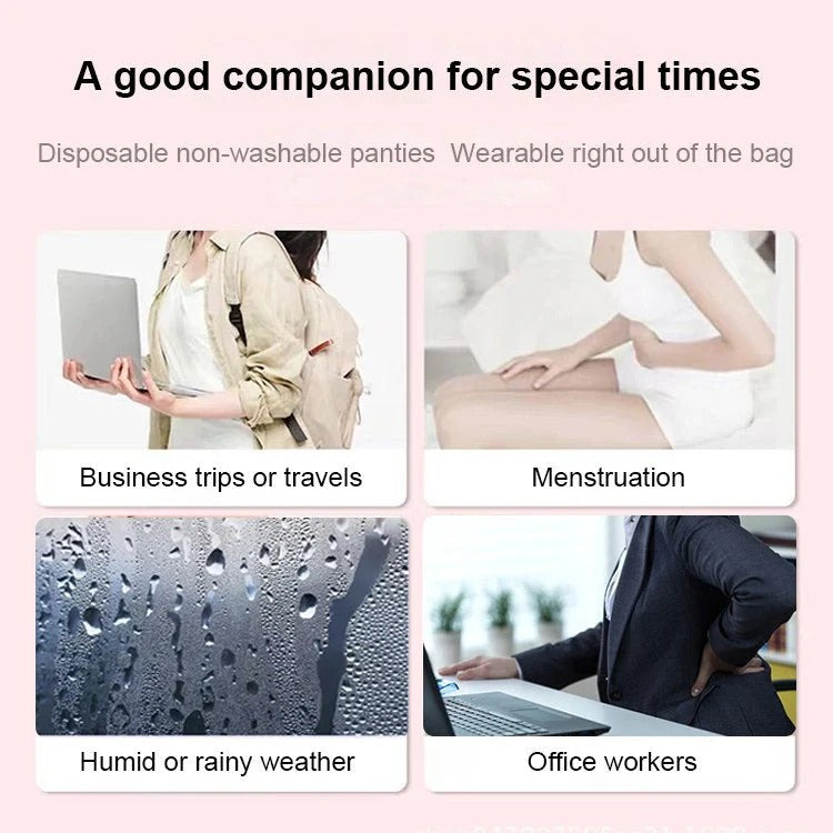 [Multiple Sizes Available] Daily Disposable Panties