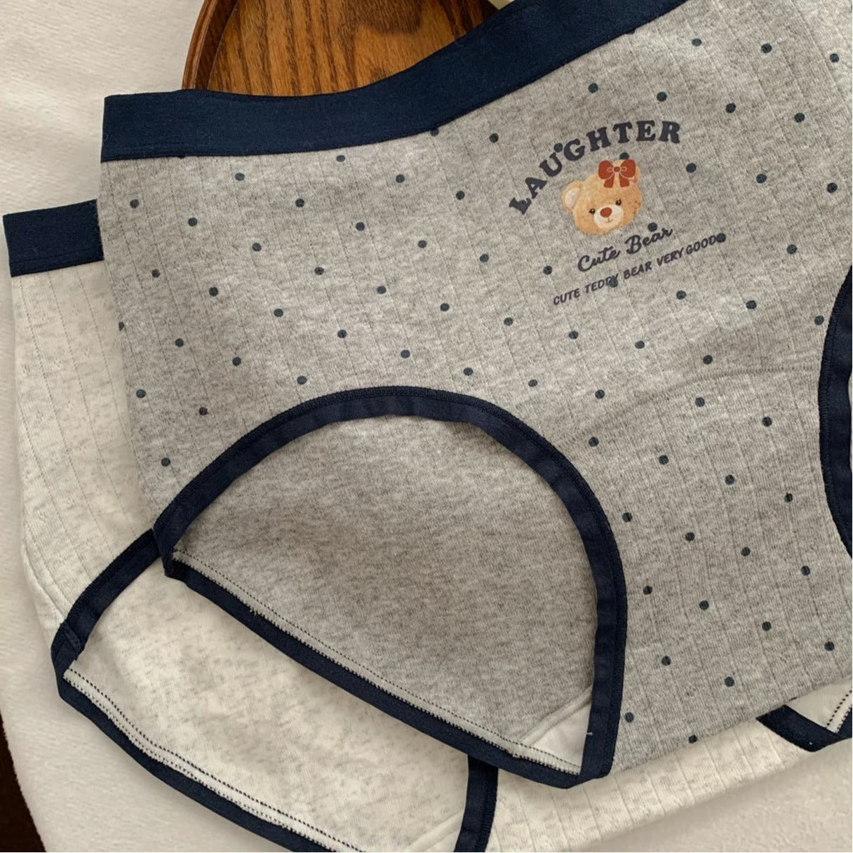 【Academy Bear】Stretch Underwear for Women, Pure Cotton Women's Triangle