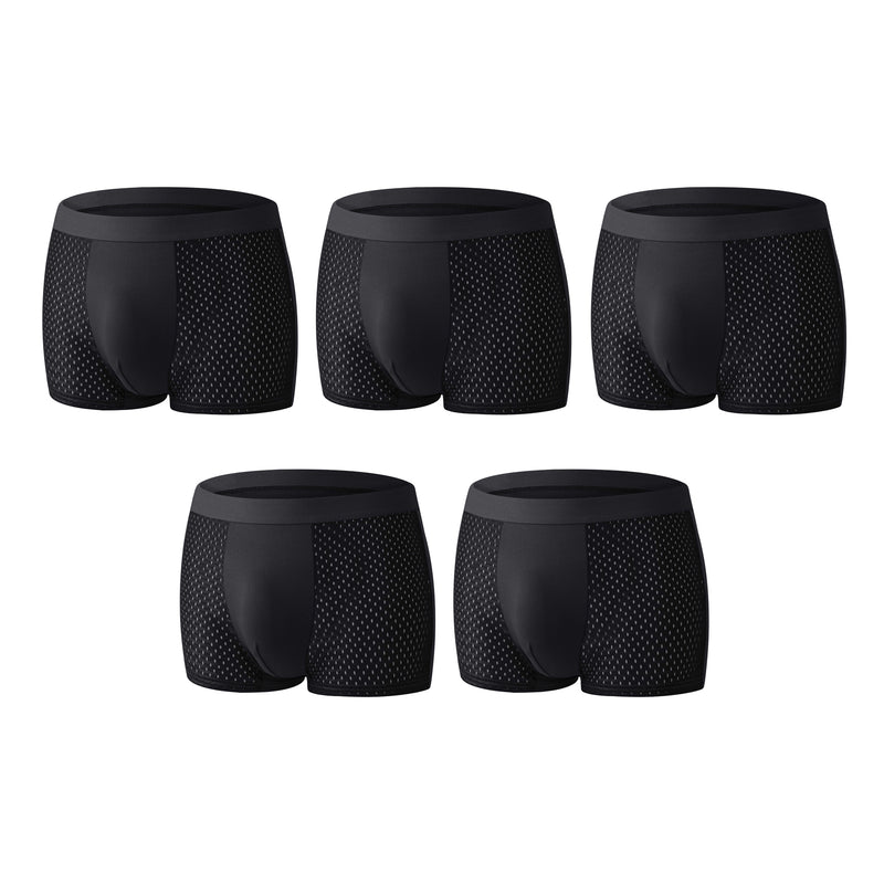 【Buy 3 Get 2 Free】-2026 HOT SALE🔥-+ Premium Leakproof lceSilk Mesh Men's Boxer